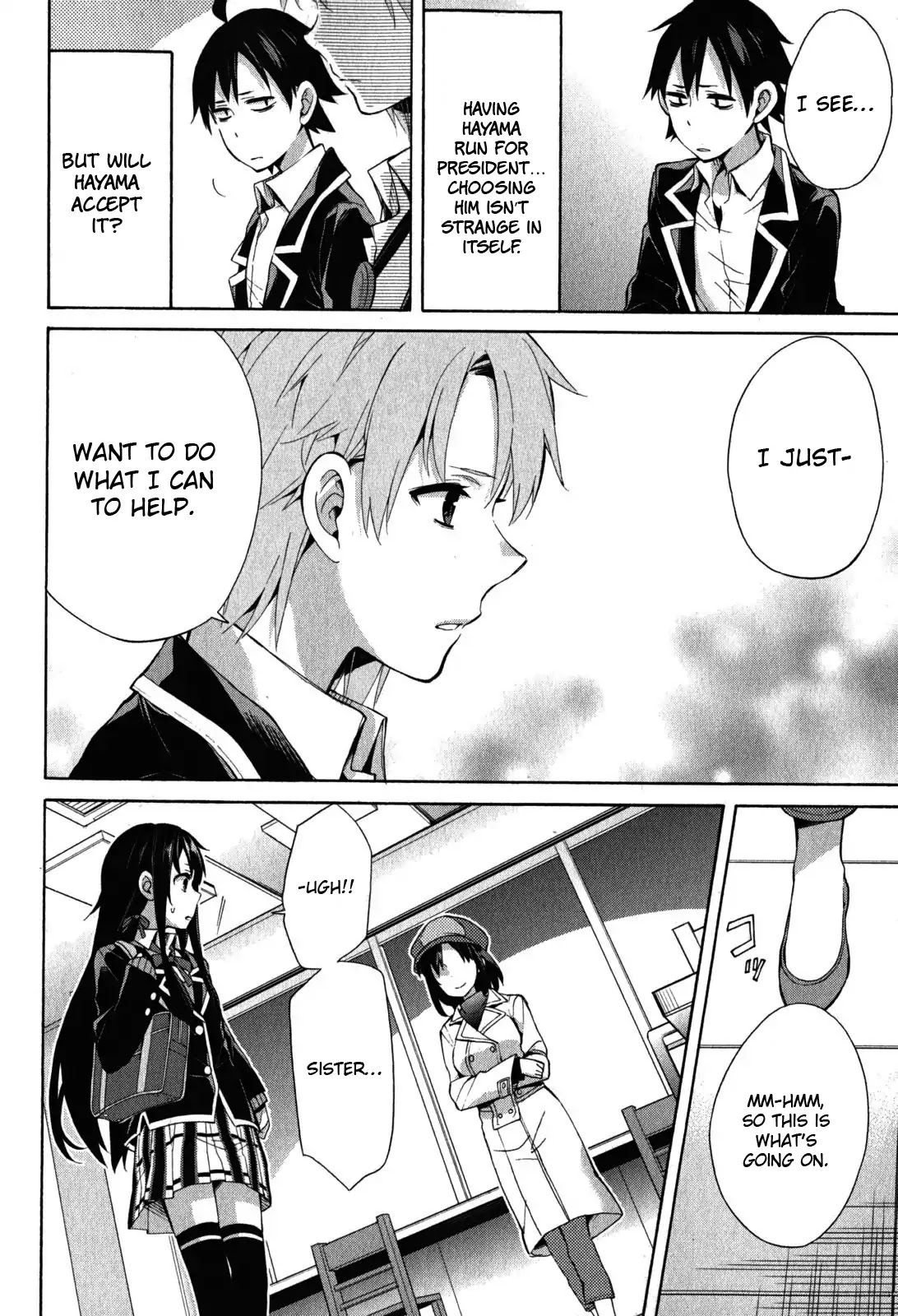 Yahari Ore no Seishun Rabukome wa Machigatte Iru. - Mougenroku Chapter 32 page 41 - Chapter 32
