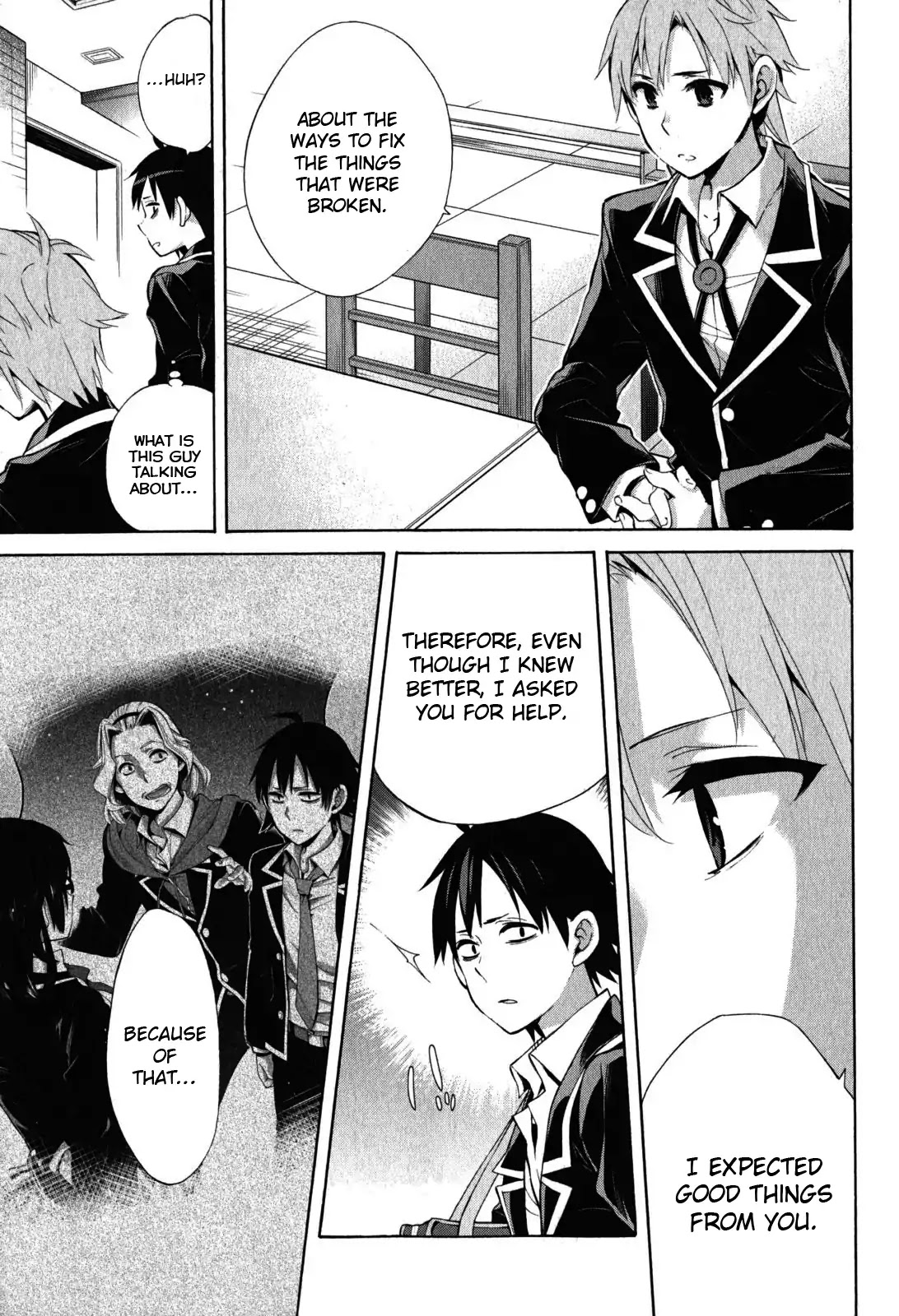 Yahari Ore no Seishun Rabukome wa Machigatte Iru. - Mougenroku Chapter 32 page 50 - Chapter 32