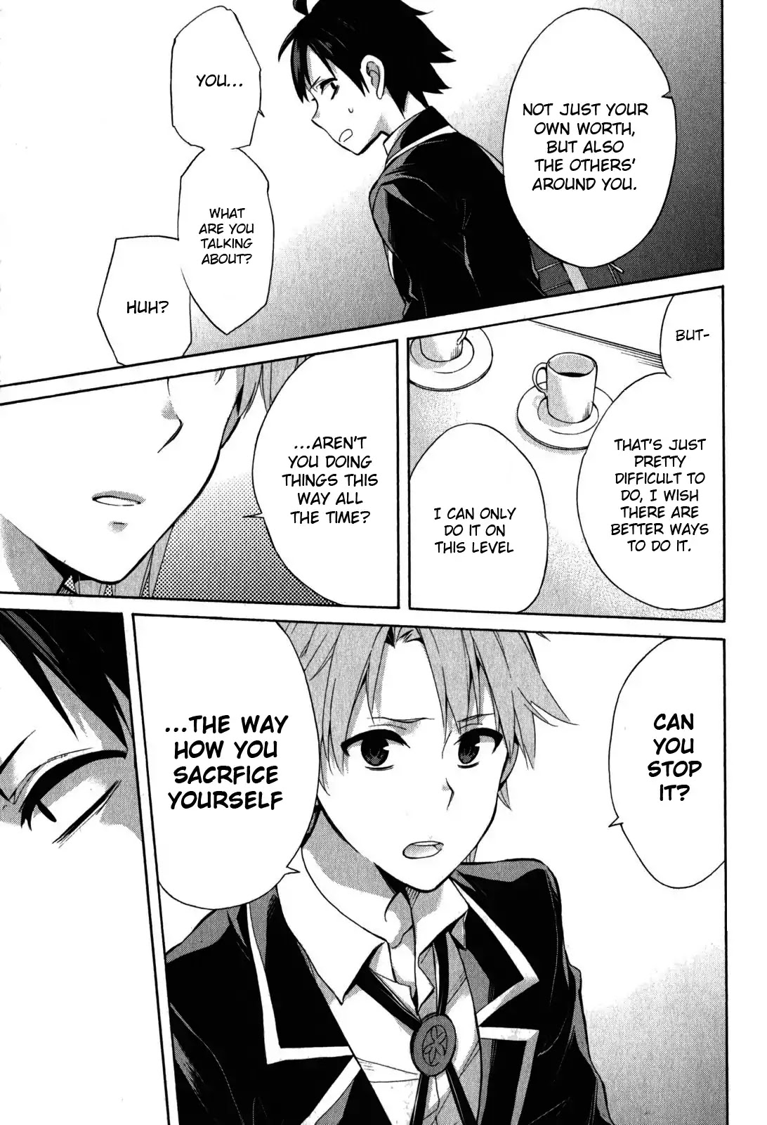 Yahari Ore no Seishun Rabukome wa Machigatte Iru. - Mougenroku Chapter 32 page 52 - Chapter 32