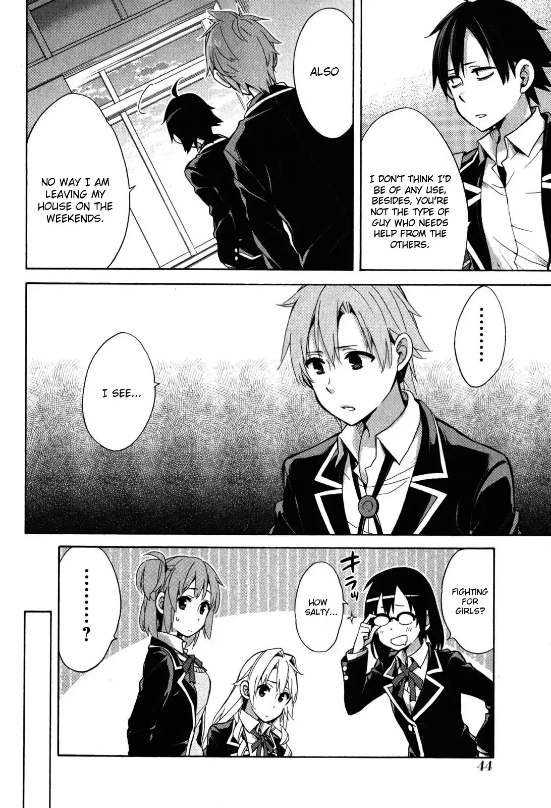 Yahari Ore no Seishun Rabukome wa Machigatte Iru. - Mougenroku Chapter 32 page 7 - Chapter 32