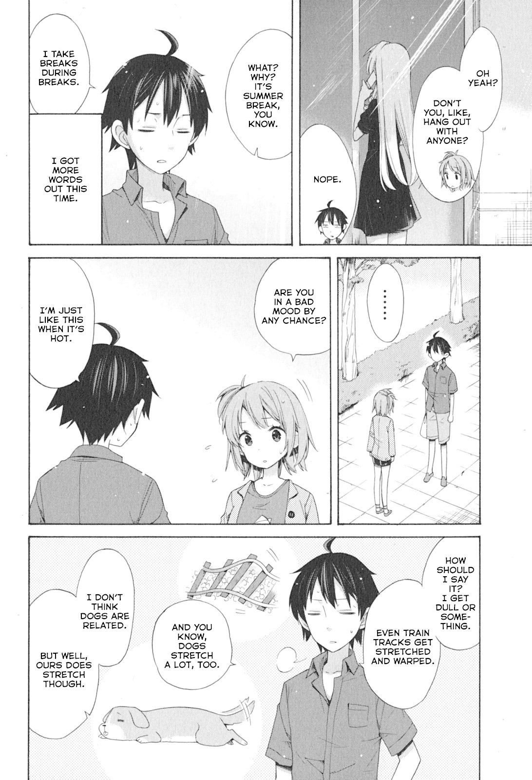 Yahari Ore no Seishun Rabukome wa Machigatte Iru. - Mougenroku Chapter 33.5 page 5 - Chapter 33.5