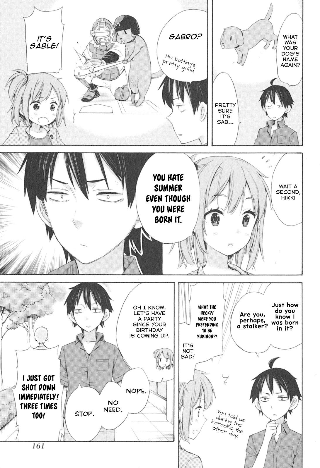 Yahari Ore no Seishun Rabukome wa Machigatte Iru. - Mougenroku Chapter 33.5 page 6 - Chapter 33.5