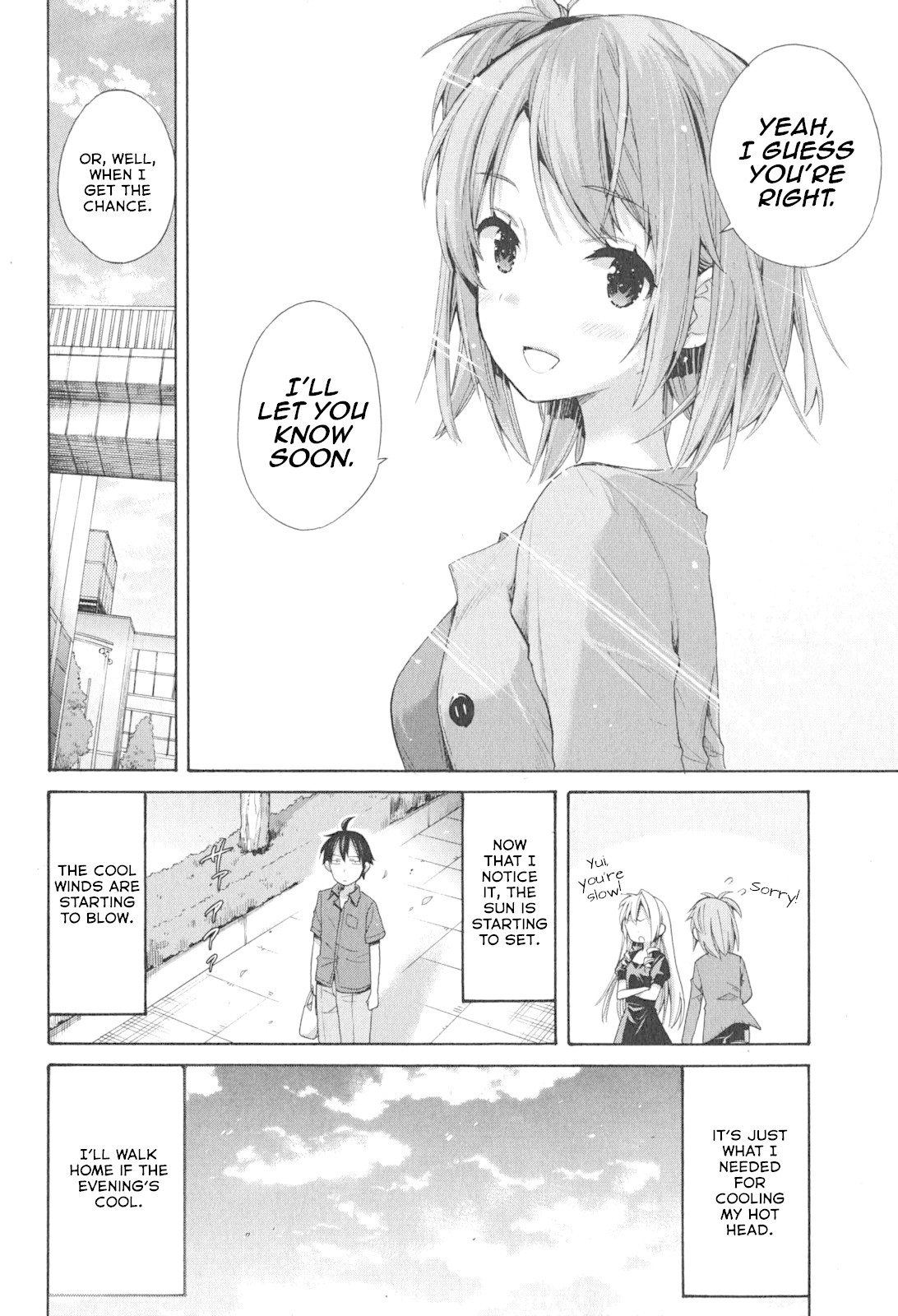 Yahari Ore no Seishun Rabukome wa Machigatte Iru. - Mougenroku Chapter 33.5 page 9 - Chapter 33.5