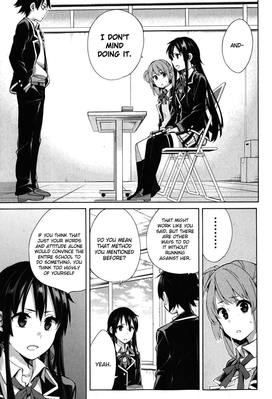 Yahari Ore no Seishun Rabukome wa Machigatte Iru. - Mougenroku Chapter 33 page 10 - Chapter 33