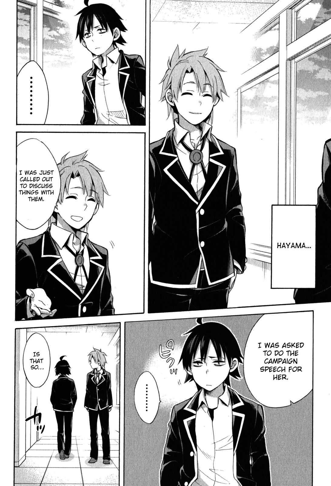 Yahari Ore no Seishun Rabukome wa Machigatte Iru. - Mougenroku Chapter 33 page 13 - Chapter 33