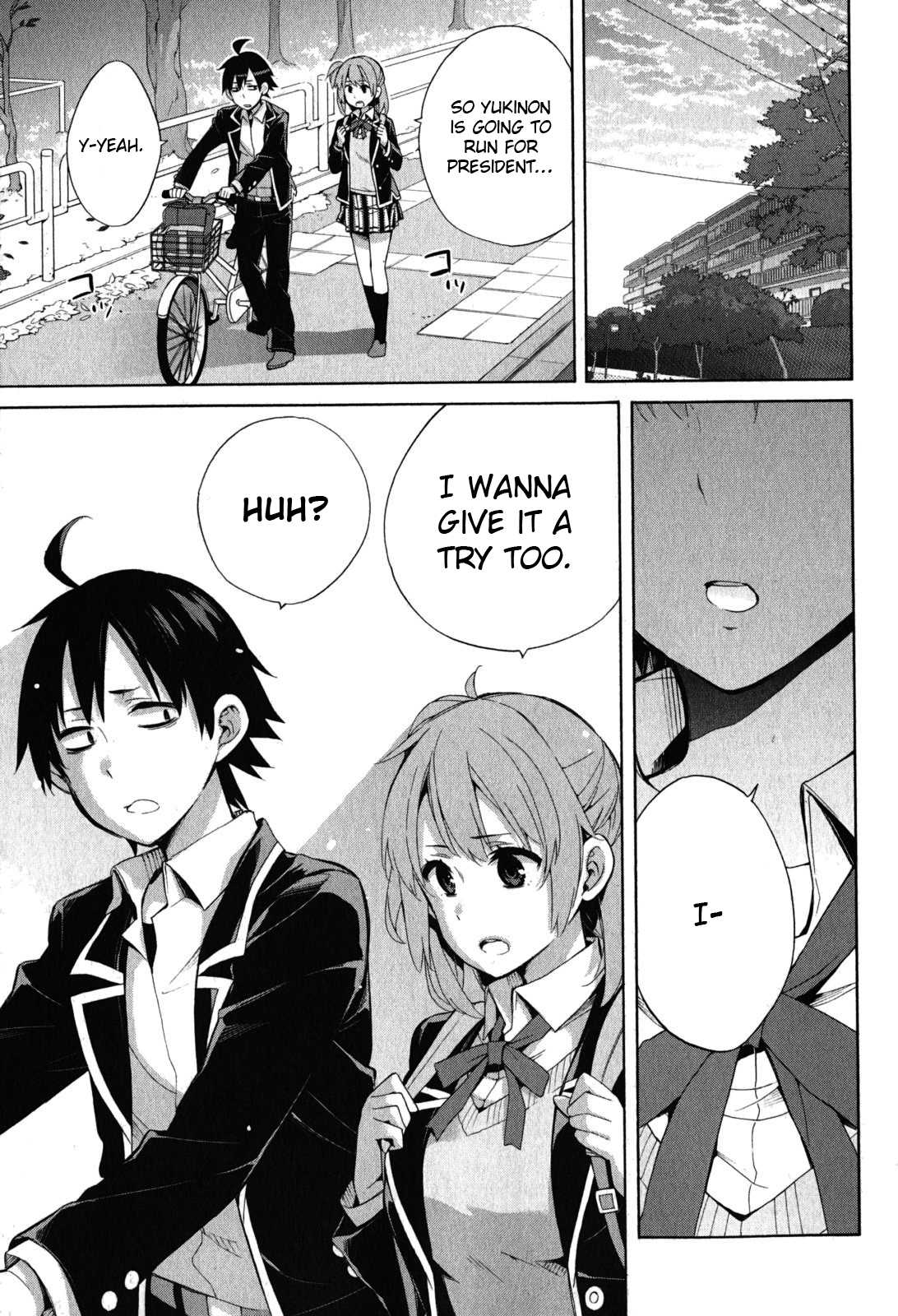 Yahari Ore no Seishun Rabukome wa Machigatte Iru. - Mougenroku Chapter 33 page 15 - Chapter 33