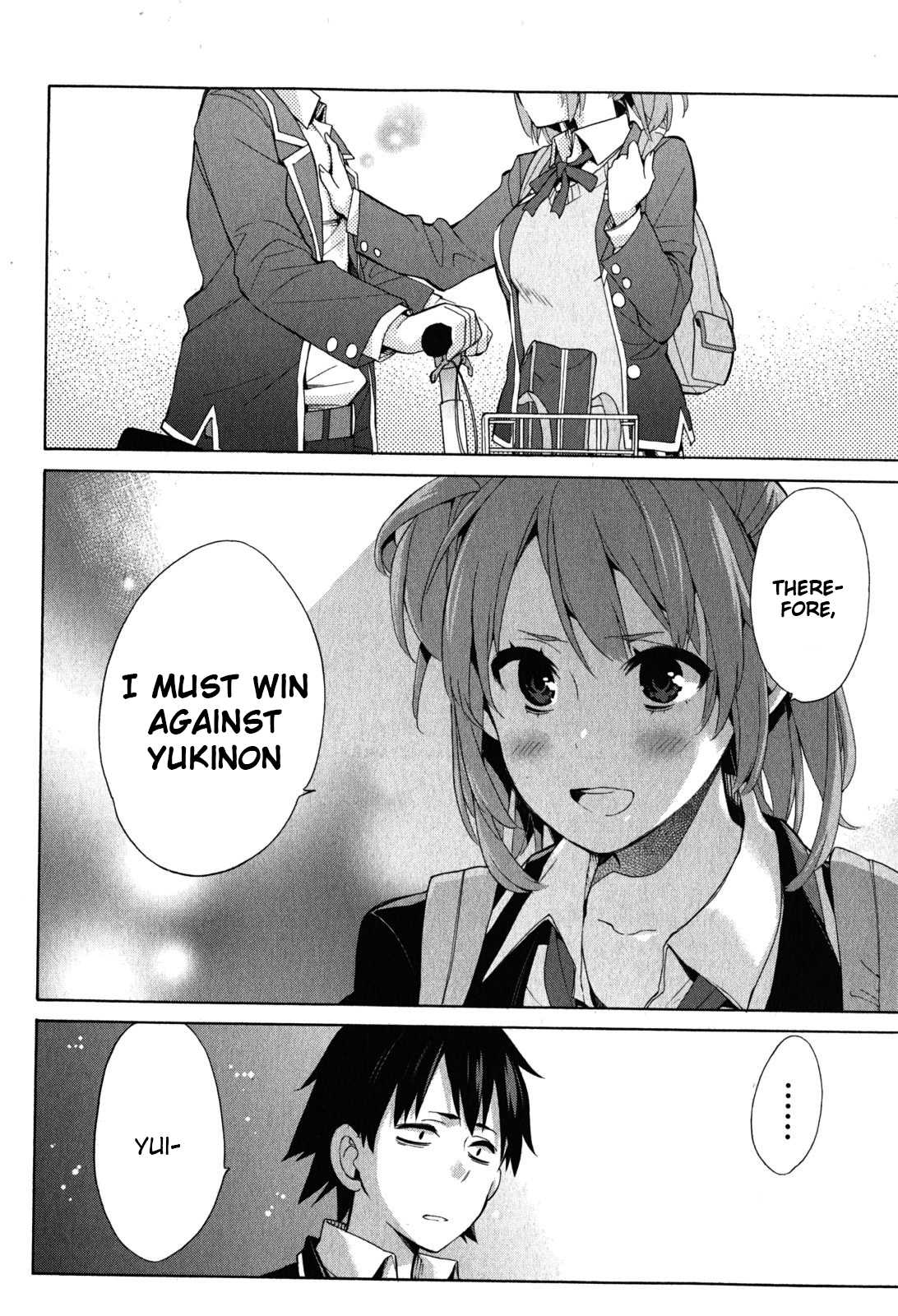 Yahari Ore no Seishun Rabukome wa Machigatte Iru. - Mougenroku Chapter 33 page 22 - Chapter 33