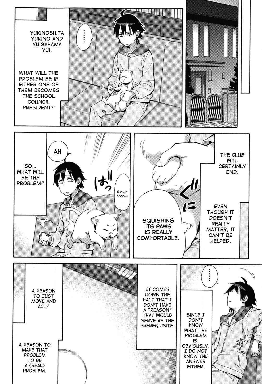 Yahari Ore no Seishun Rabukome wa Machigatte Iru. - Mougenroku Chapter 33 page 24 - Chapter 33