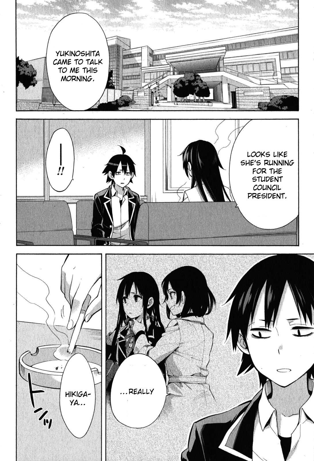 Yahari Ore no Seishun Rabukome wa Machigatte Iru. - Mougenroku Chapter 33 page 3 - Chapter 33