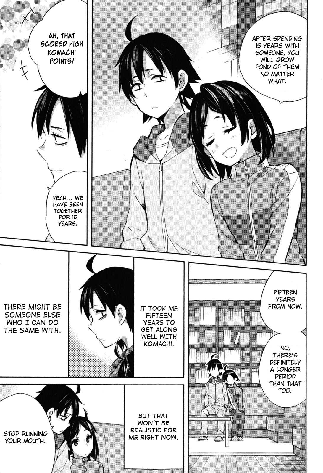 Yahari Ore no Seishun Rabukome wa Machigatte Iru. - Mougenroku Chapter 33 page 35 - Chapter 33