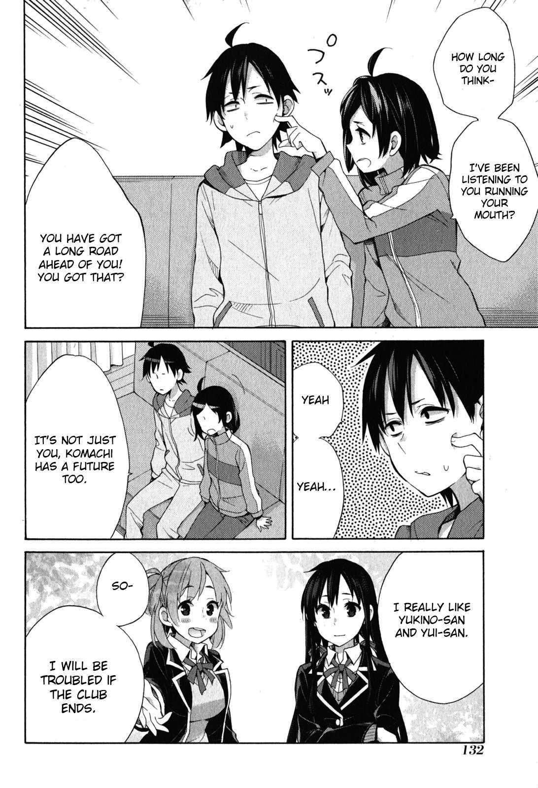 Yahari Ore no Seishun Rabukome wa Machigatte Iru. - Mougenroku Chapter 33 page 36 - Chapter 33
