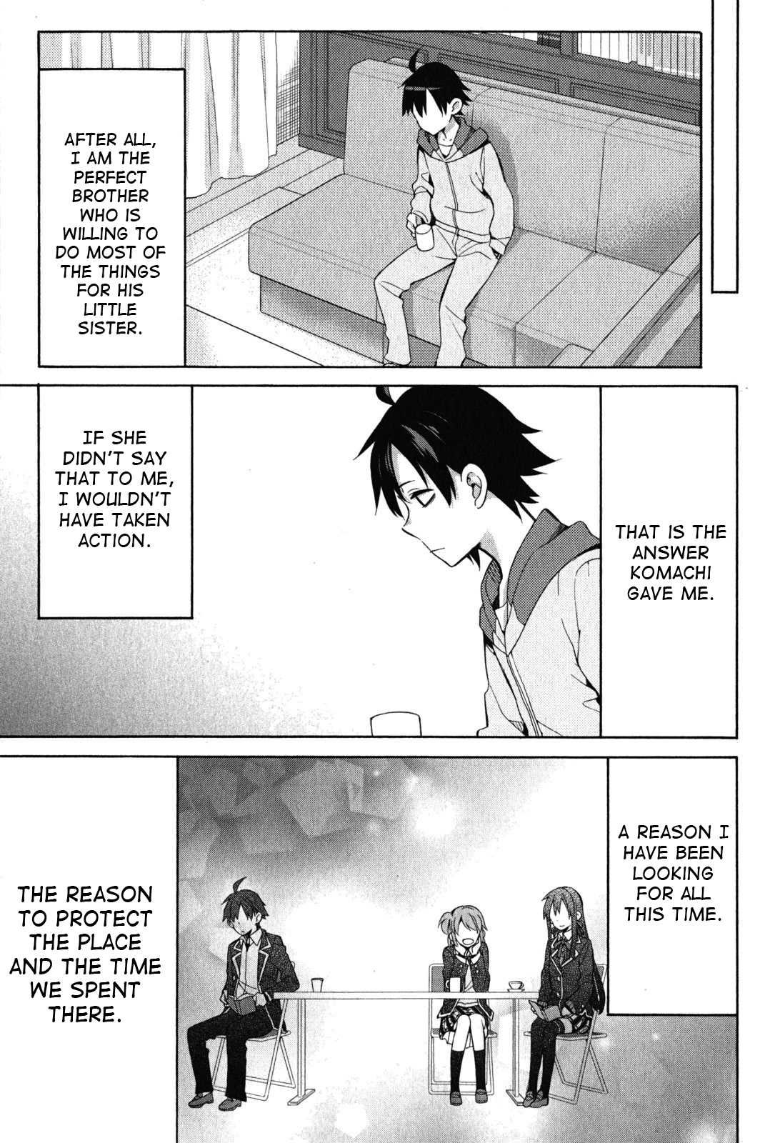 Yahari Ore no Seishun Rabukome wa Machigatte Iru. - Mougenroku Chapter 33 page 39 - Chapter 33