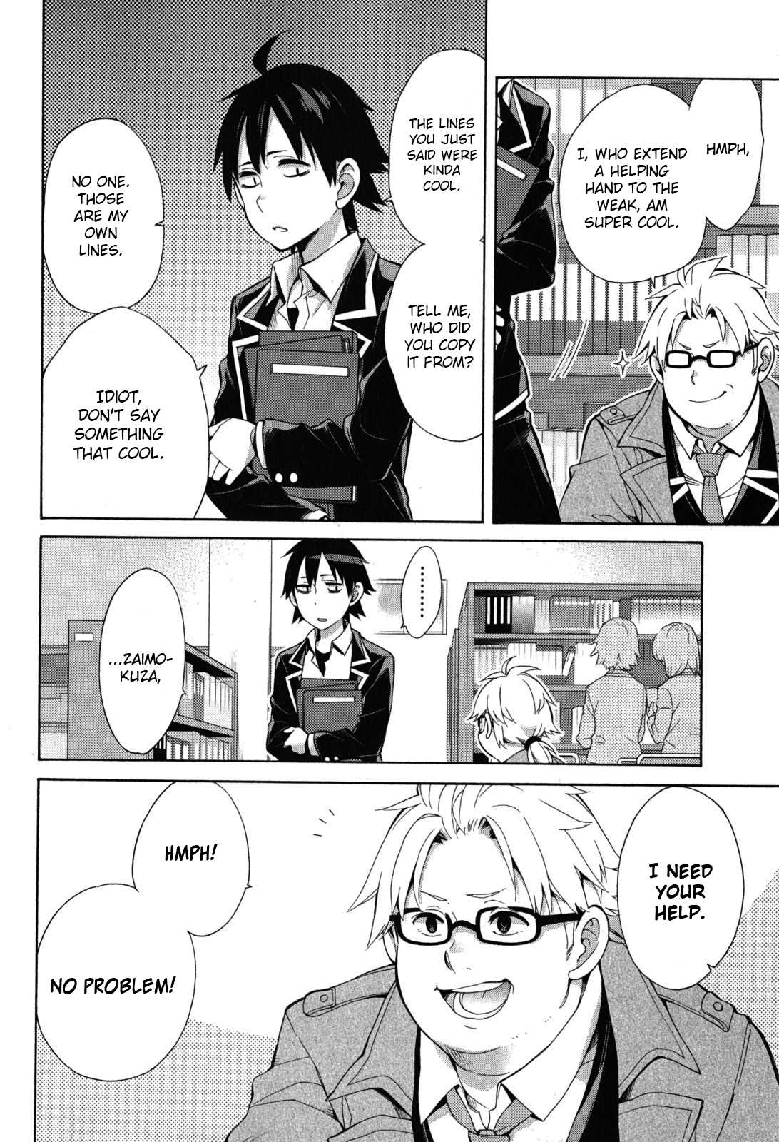Yahari Ore no Seishun Rabukome wa Machigatte Iru. - Mougenroku Chapter 33 page 46 - Chapter 33