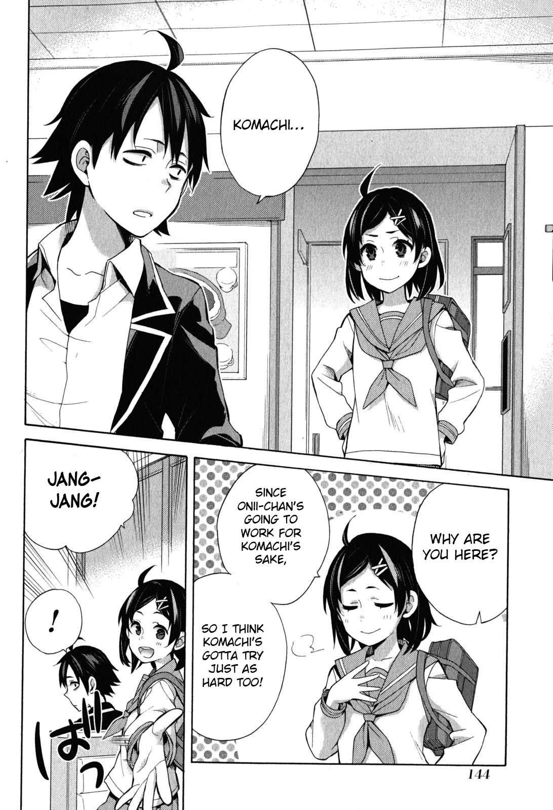 Yahari Ore no Seishun Rabukome wa Machigatte Iru. - Mougenroku Chapter 33 page 48 - Chapter 33