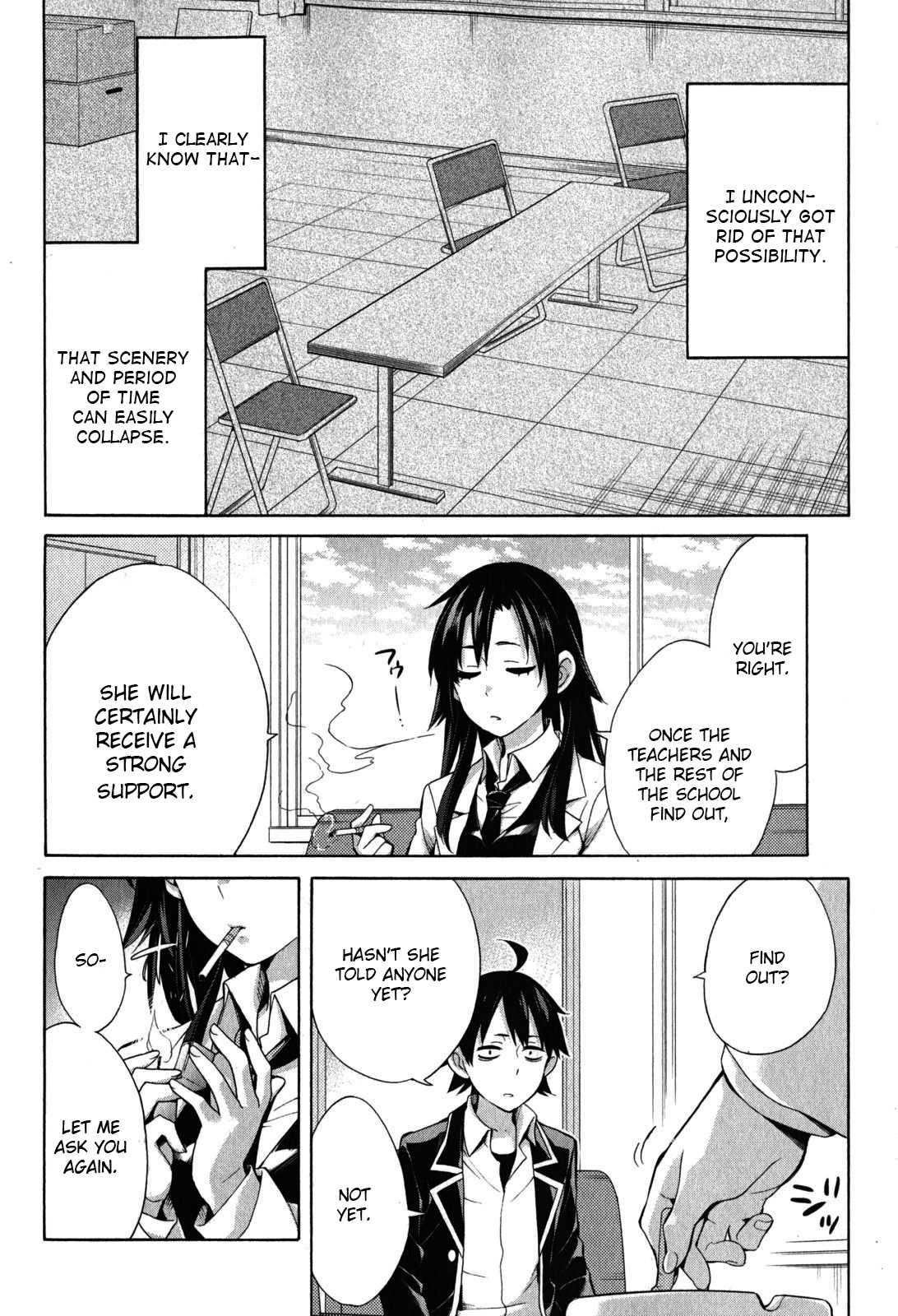 Yahari Ore no Seishun Rabukome wa Machigatte Iru. - Mougenroku Chapter 33 page 5 - Chapter 33