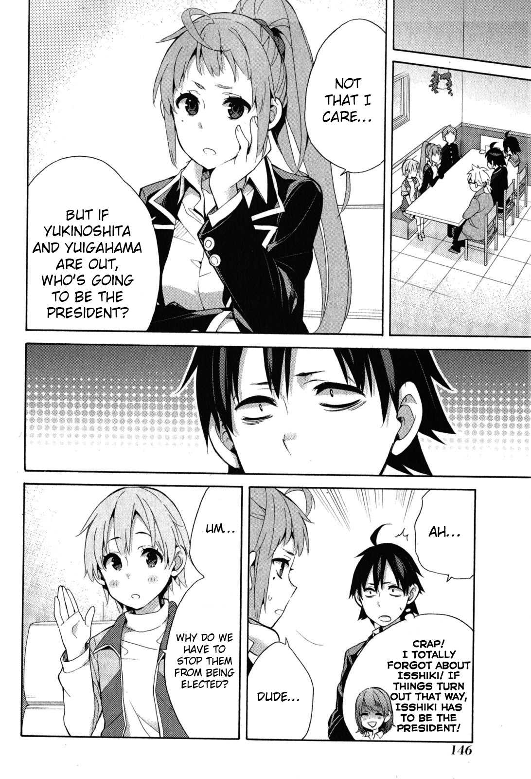 Yahari Ore no Seishun Rabukome wa Machigatte Iru. - Mougenroku Chapter 33 page 50 - Chapter 33