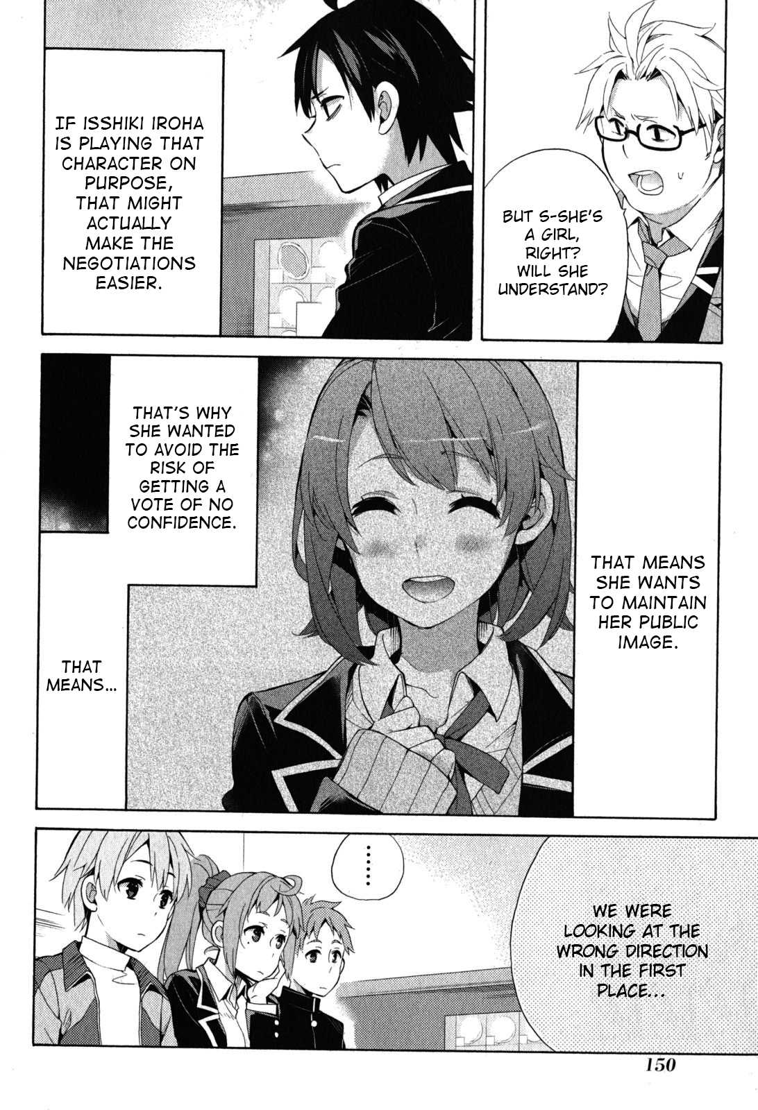 Yahari Ore no Seishun Rabukome wa Machigatte Iru. - Mougenroku Chapter 33 page 54 - Chapter 33