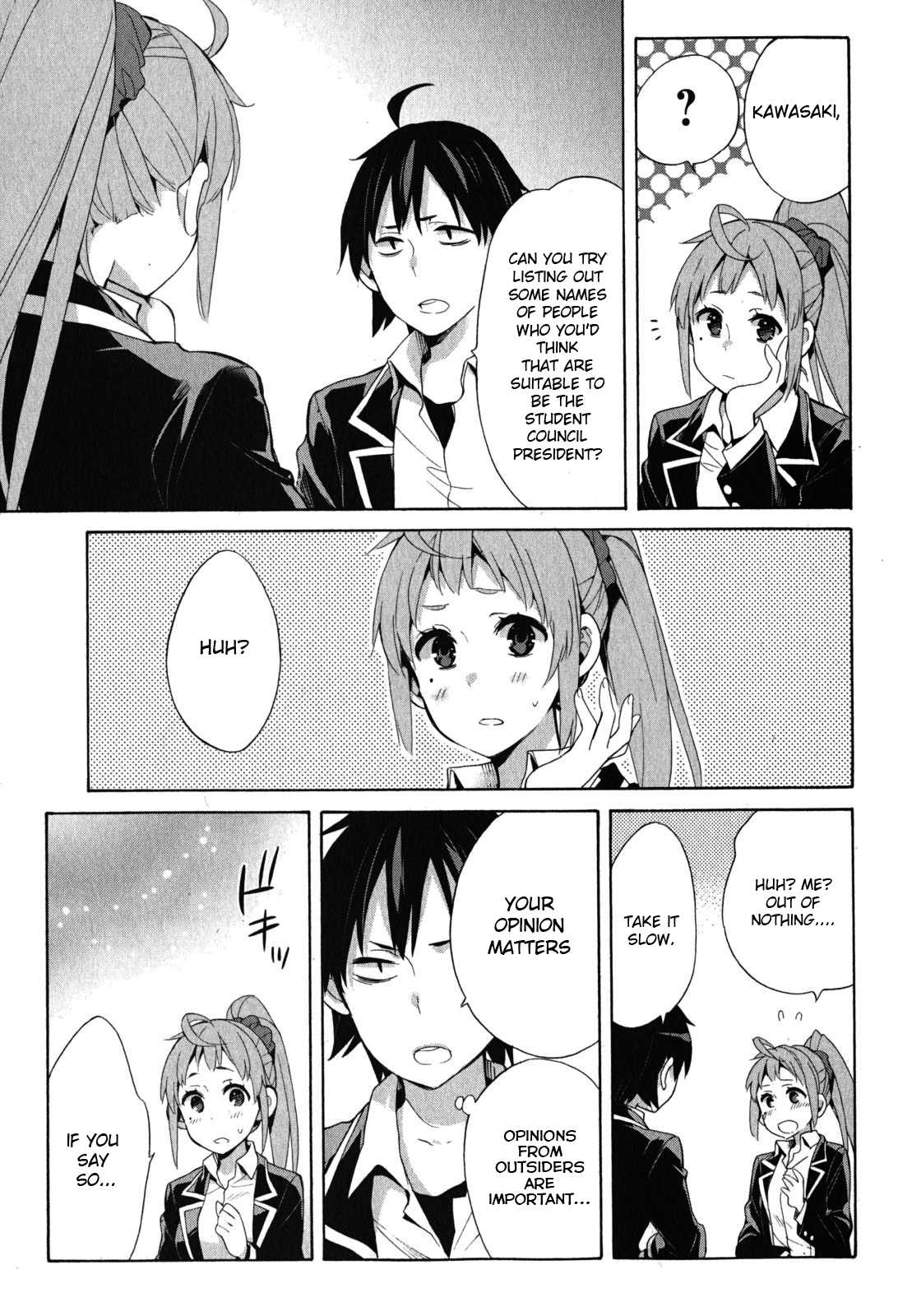 Yahari Ore no Seishun Rabukome wa Machigatte Iru. - Mougenroku Chapter 33 page 55 - Chapter 33