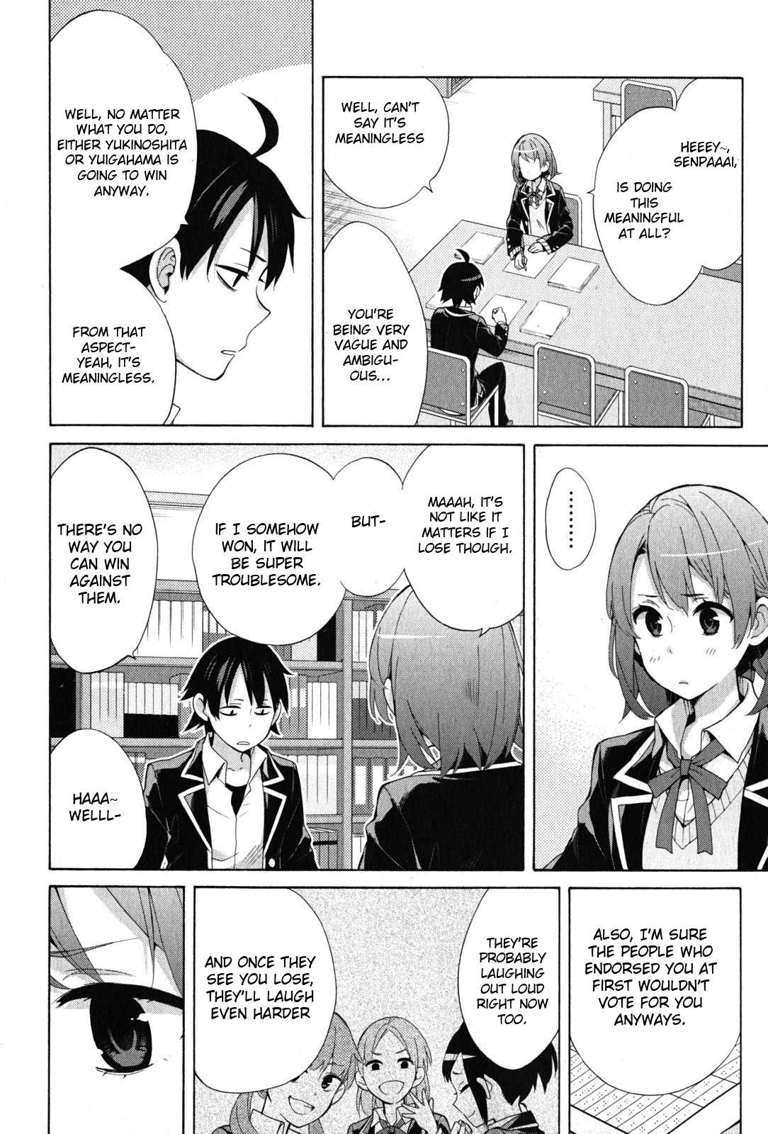 Yahari Ore no Seishun Rabukome wa Machigatte Iru. - Mougenroku Chapter 34 page 13 - Chapter 34