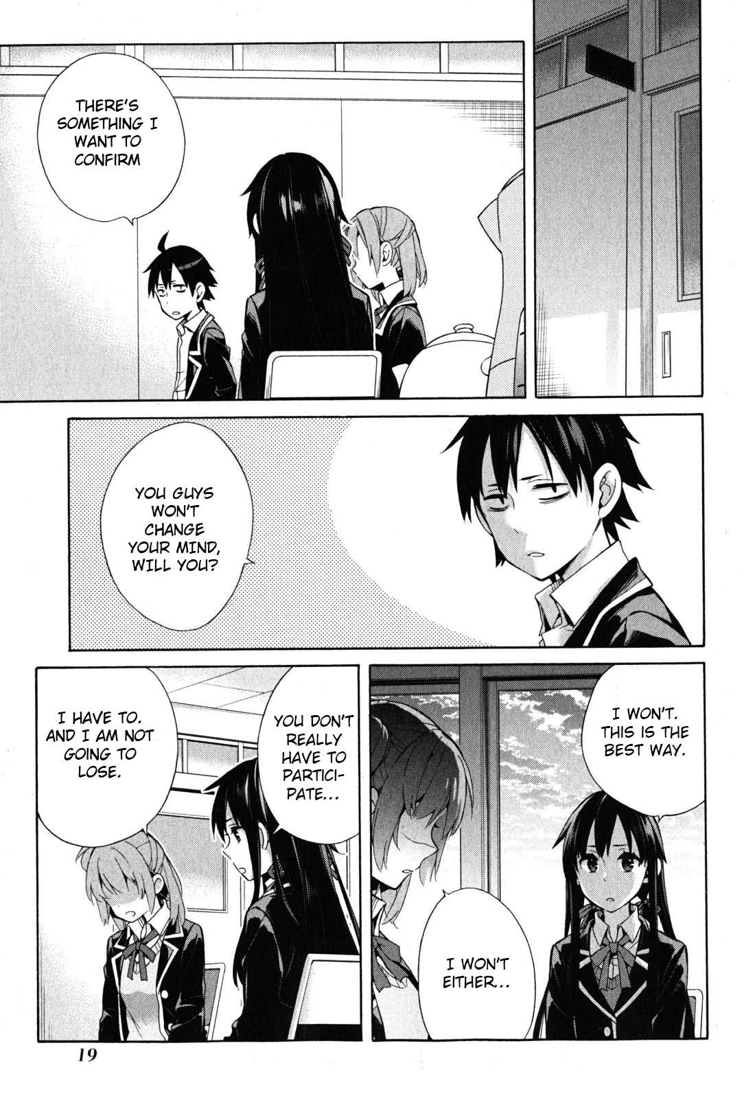 Yahari Ore no Seishun Rabukome wa Machigatte Iru. - Mougenroku Chapter 34 page 22 - Chapter 34