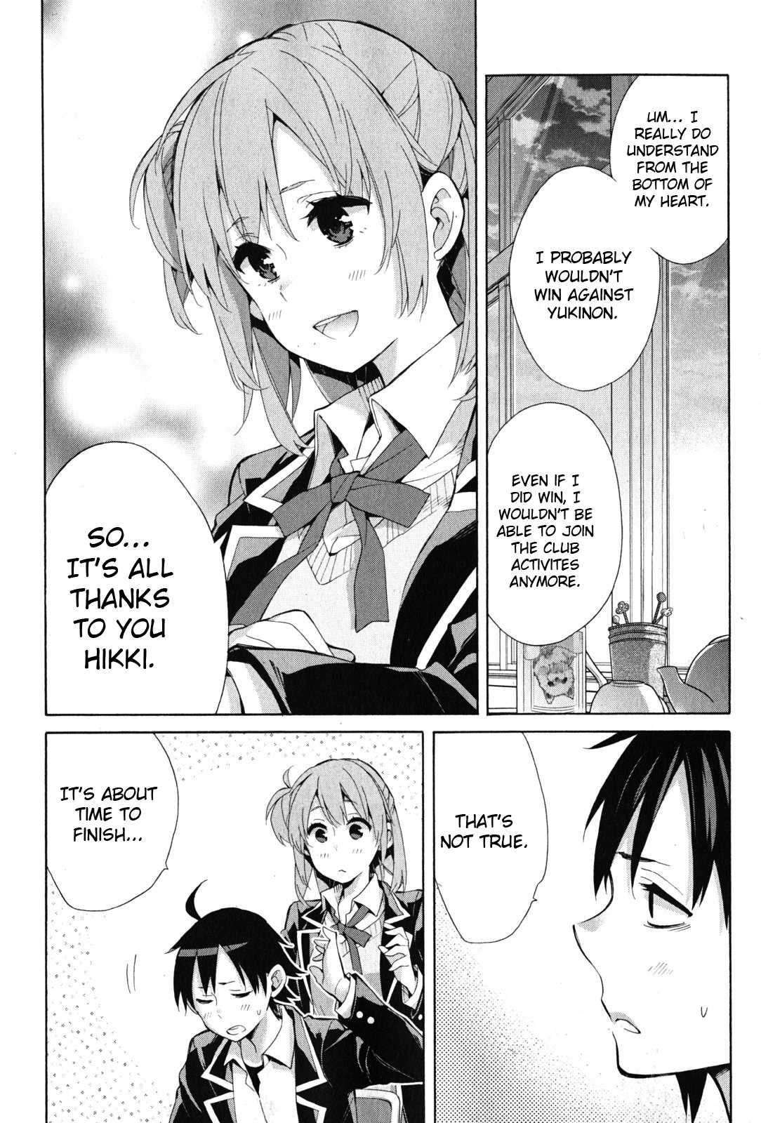Yahari Ore no Seishun Rabukome wa Machigatte Iru. - Mougenroku Chapter 34 page 35 - Chapter 34