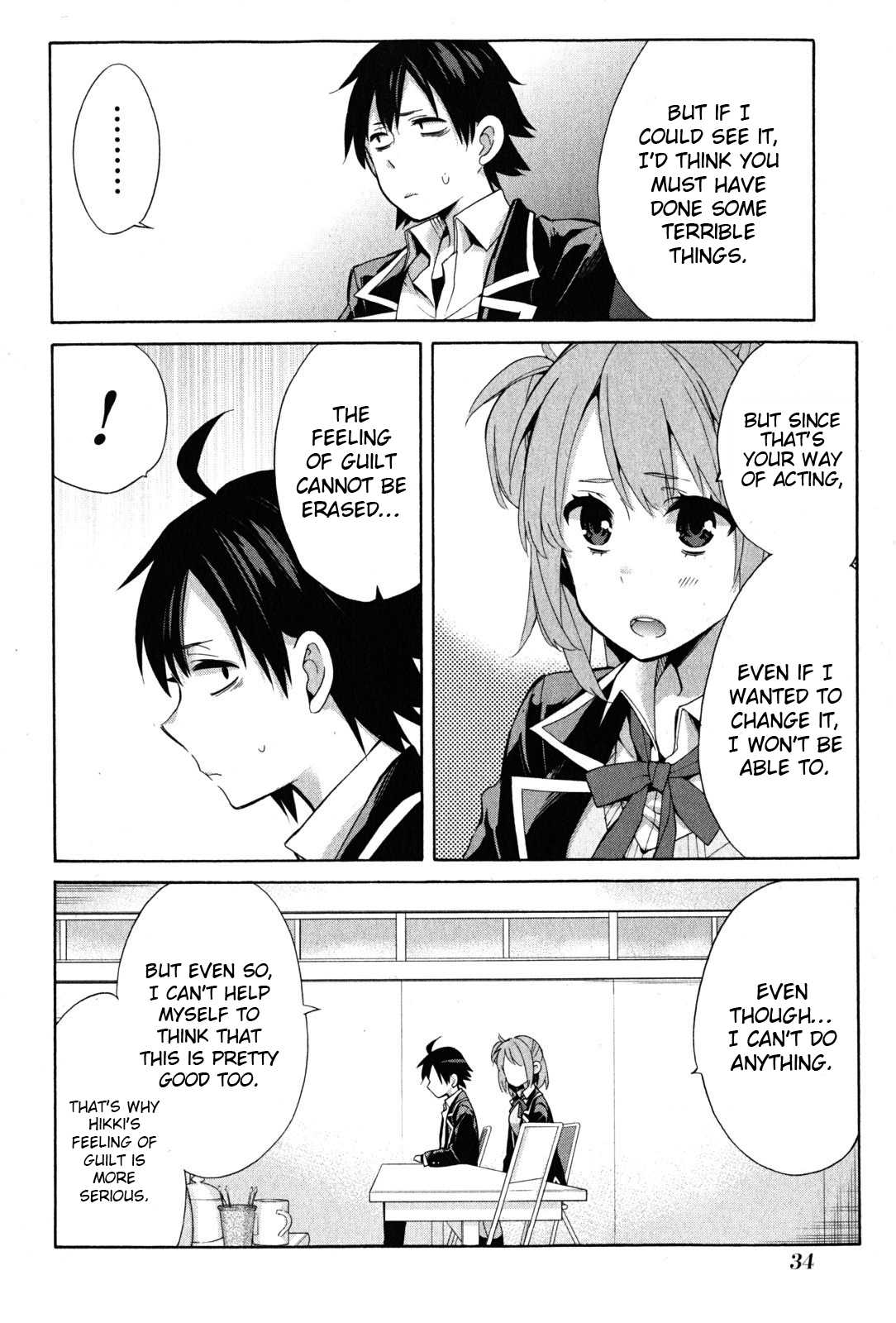 Yahari Ore no Seishun Rabukome wa Machigatte Iru. - Mougenroku Chapter 34 page 37 - Chapter 34