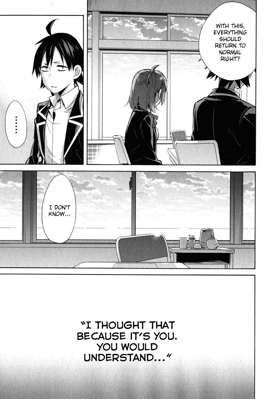 Yahari Ore no Seishun Rabukome wa Machigatte Iru. - Mougenroku Chapter 34 page 38 - Chapter 34