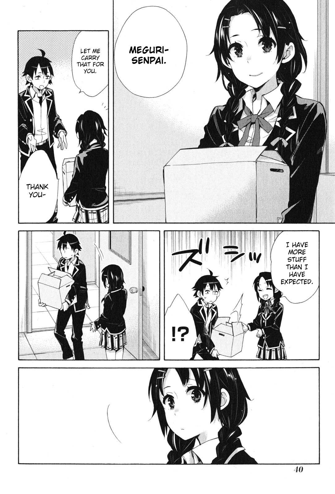 Yahari Ore no Seishun Rabukome wa Machigatte Iru. - Mougenroku Chapter 34 page 43 - Chapter 34