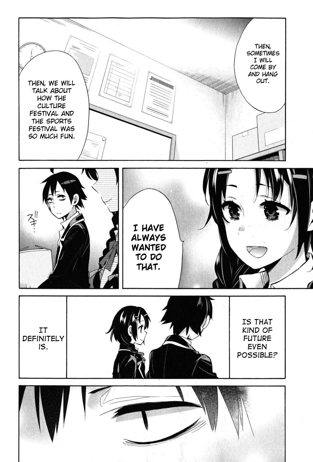 Yahari Ore no Seishun Rabukome wa Machigatte Iru. - Mougenroku Chapter 34 page 45 - Chapter 34