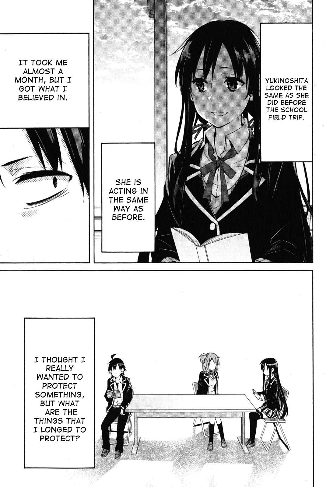 Yahari Ore no Seishun Rabukome wa Machigatte Iru. - Mougenroku Chapter 34 page 48 - Chapter 34