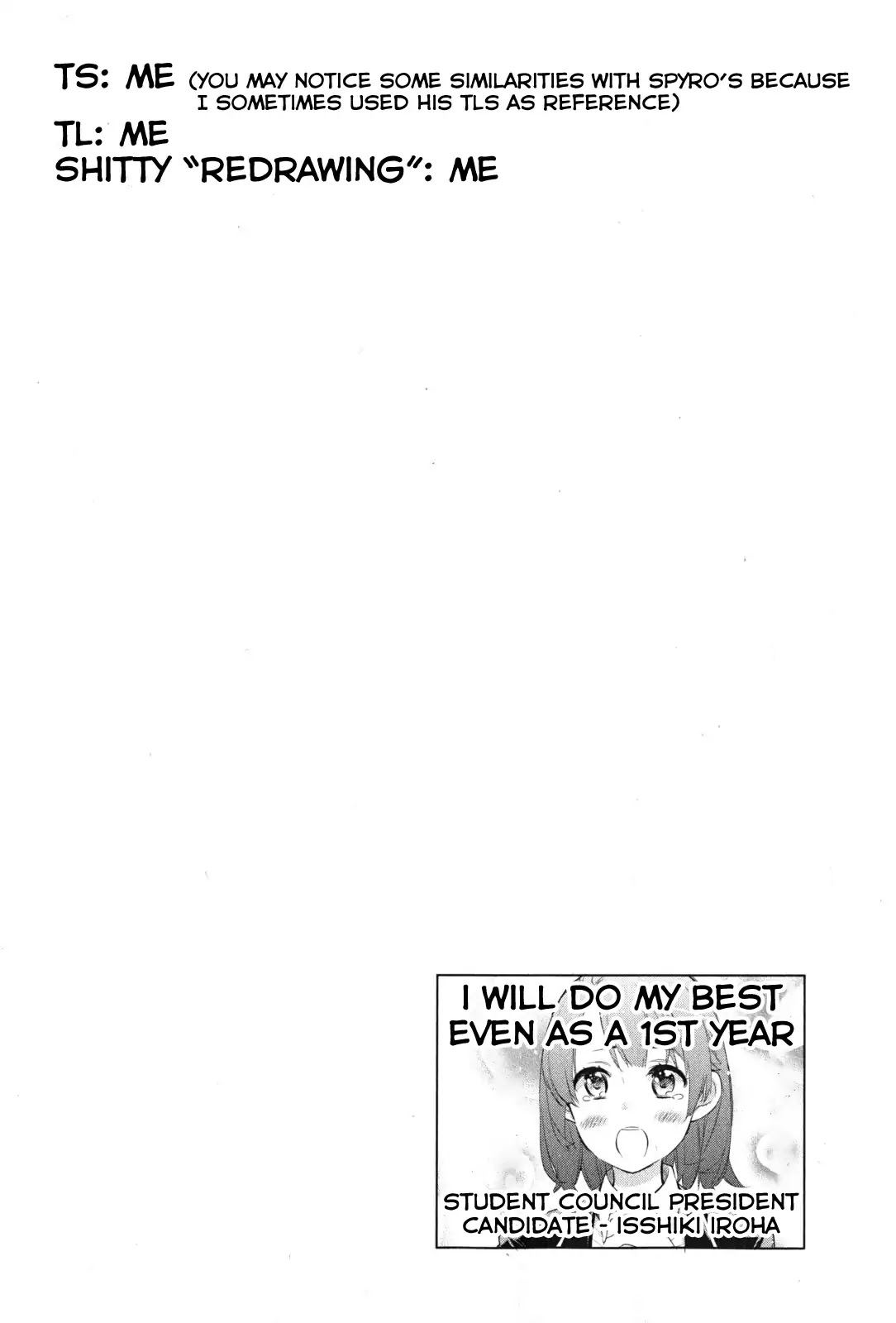 Yahari Ore no Seishun Rabukome wa Machigatte Iru. - Mougenroku Chapter 35 page 1 - Chapter 35