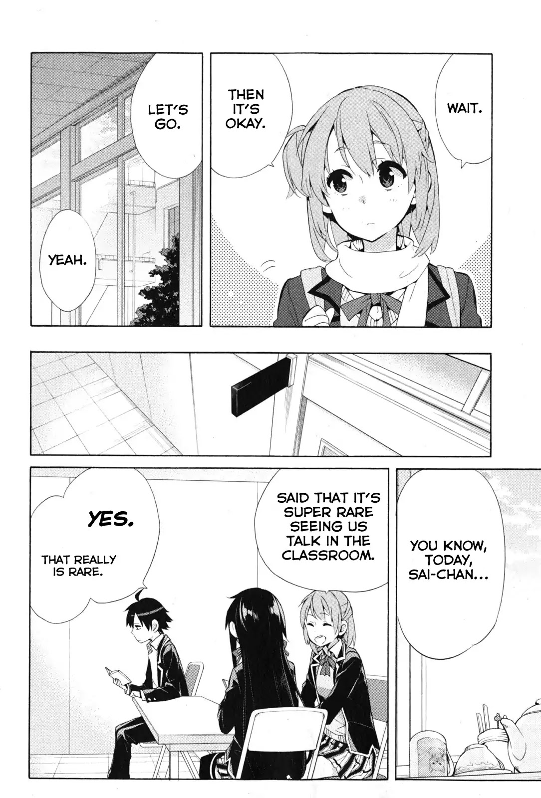 Yahari Ore no Seishun Rabukome wa Machigatte Iru. - Mougenroku Chapter 35 page 12 - Chapter 35