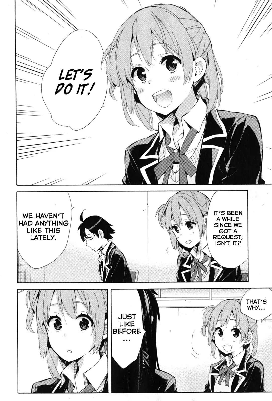 Yahari Ore no Seishun Rabukome wa Machigatte Iru. - Mougenroku Chapter 35 page 20 - Chapter 35