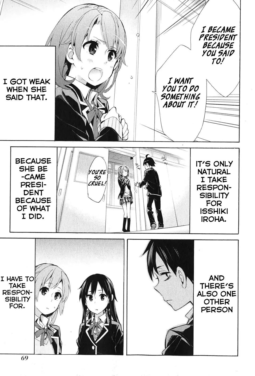 Yahari Ore no Seishun Rabukome wa Machigatte Iru. - Mougenroku Chapter 35 page 23 - Chapter 35