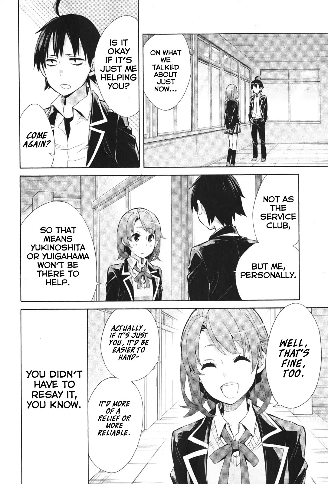 Yahari Ore no Seishun Rabukome wa Machigatte Iru. - Mougenroku Chapter 35 page 24 - Chapter 35