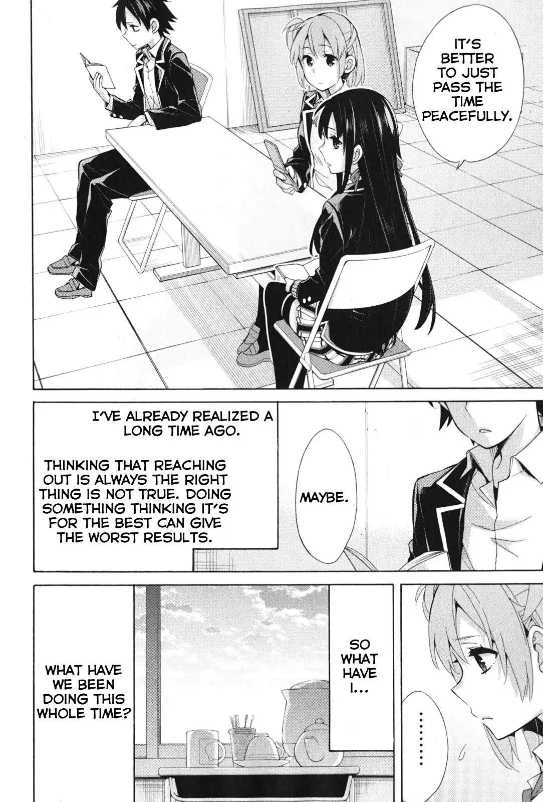 Yahari Ore no Seishun Rabukome wa Machigatte Iru. - Mougenroku Chapter 35 page 30 - Chapter 35