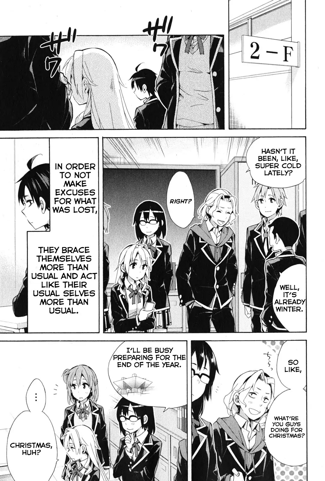 Yahari Ore no Seishun Rabukome wa Machigatte Iru. - Mougenroku Chapter 35 page 5 - Chapter 35
