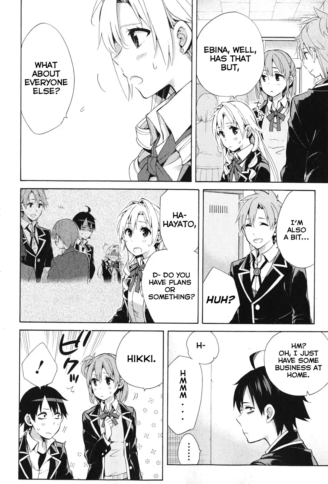 Yahari Ore no Seishun Rabukome wa Machigatte Iru. - Mougenroku Chapter 35 page 6 - Chapter 35