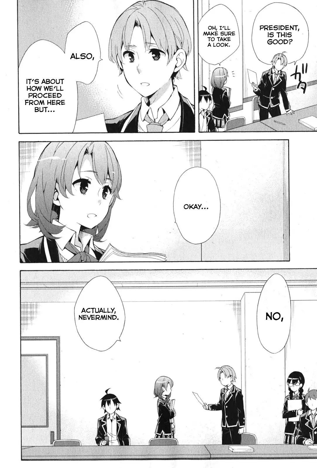 Yahari Ore no Seishun Rabukome wa Machigatte Iru. - Mougenroku Chapter 36 page 14 - Chapter 36