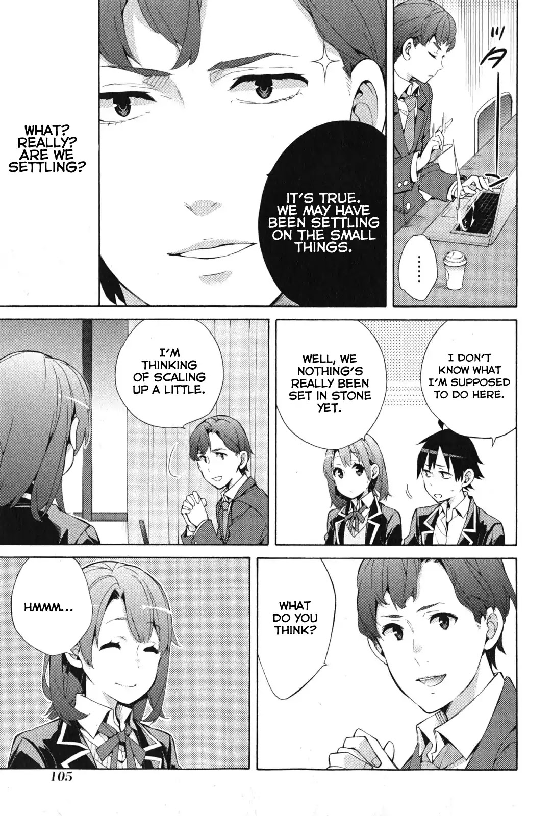 Yahari Ore no Seishun Rabukome wa Machigatte Iru. - Mougenroku Chapter 36 page 20 - Chapter 36