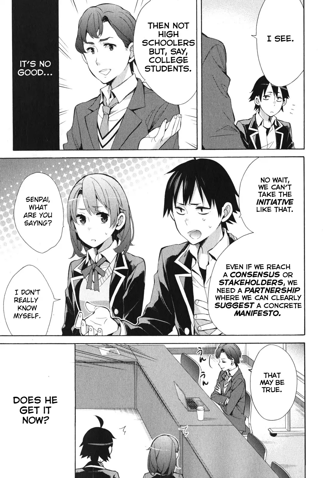 Yahari Ore no Seishun Rabukome wa Machigatte Iru. - Mougenroku Chapter 36 page 24 - Chapter 36