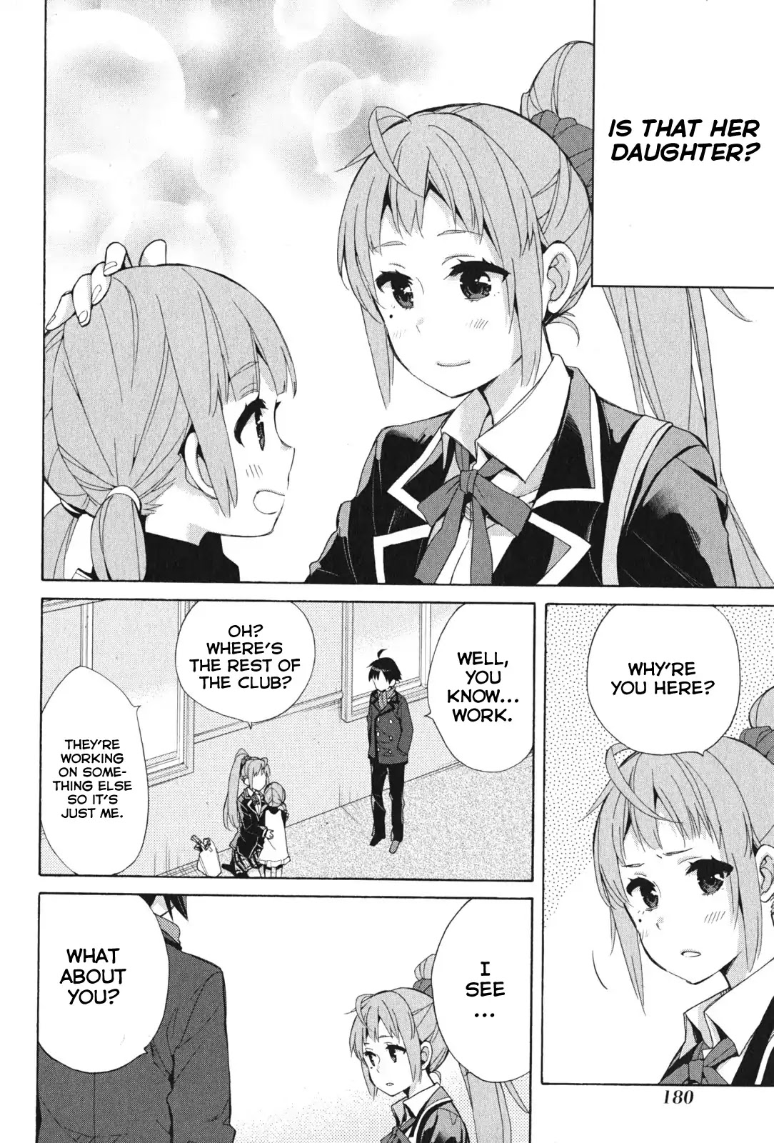 Yahari Ore no Seishun Rabukome wa Machigatte Iru. - Mougenroku Chapter 37.5 page 6 - Chapter 37.5