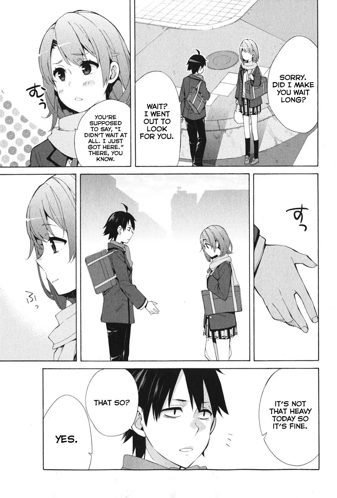 Yahari Ore no Seishun Rabukome wa Machigatte Iru. - Mougenroku Chapter 37 page 12 - Chapter 37