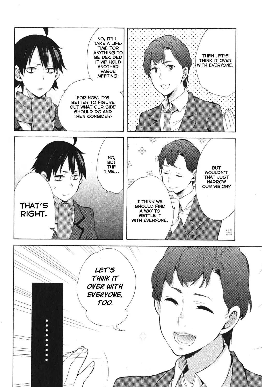 Yahari Ore no Seishun Rabukome wa Machigatte Iru. - Mougenroku Chapter 37 page 19 - Chapter 37