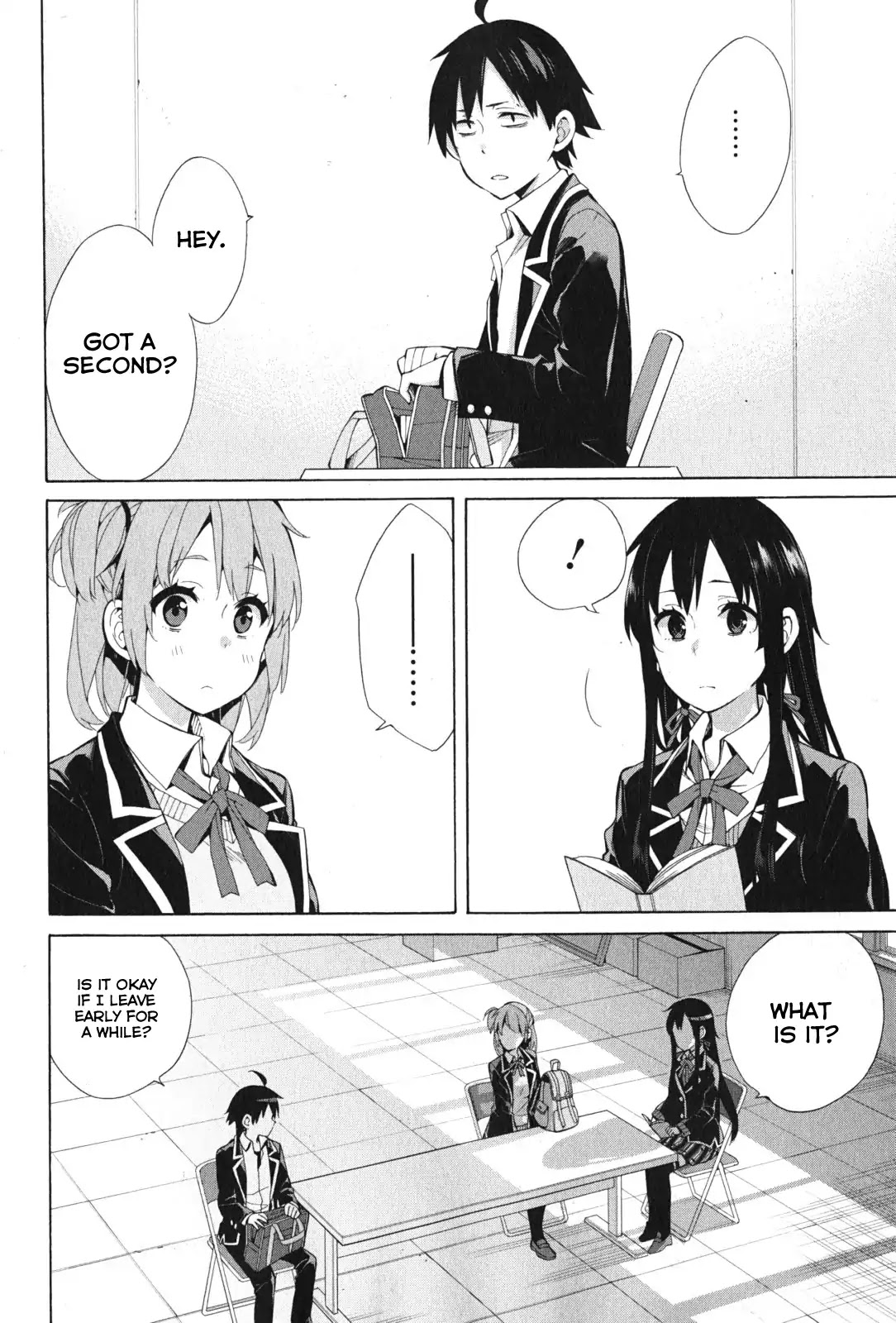 Yahari Ore no Seishun Rabukome wa Machigatte Iru. - Mougenroku Chapter 37 page 3 - Chapter 37