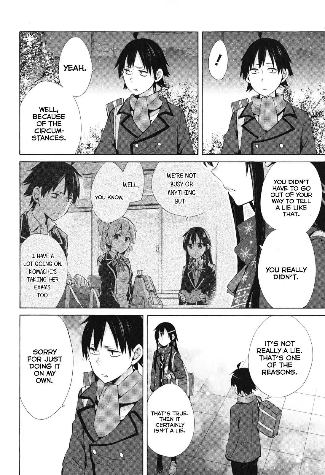 Yahari Ore no Seishun Rabukome wa Machigatte Iru. - Mougenroku Chapter 38 page 10 - Chapter 38