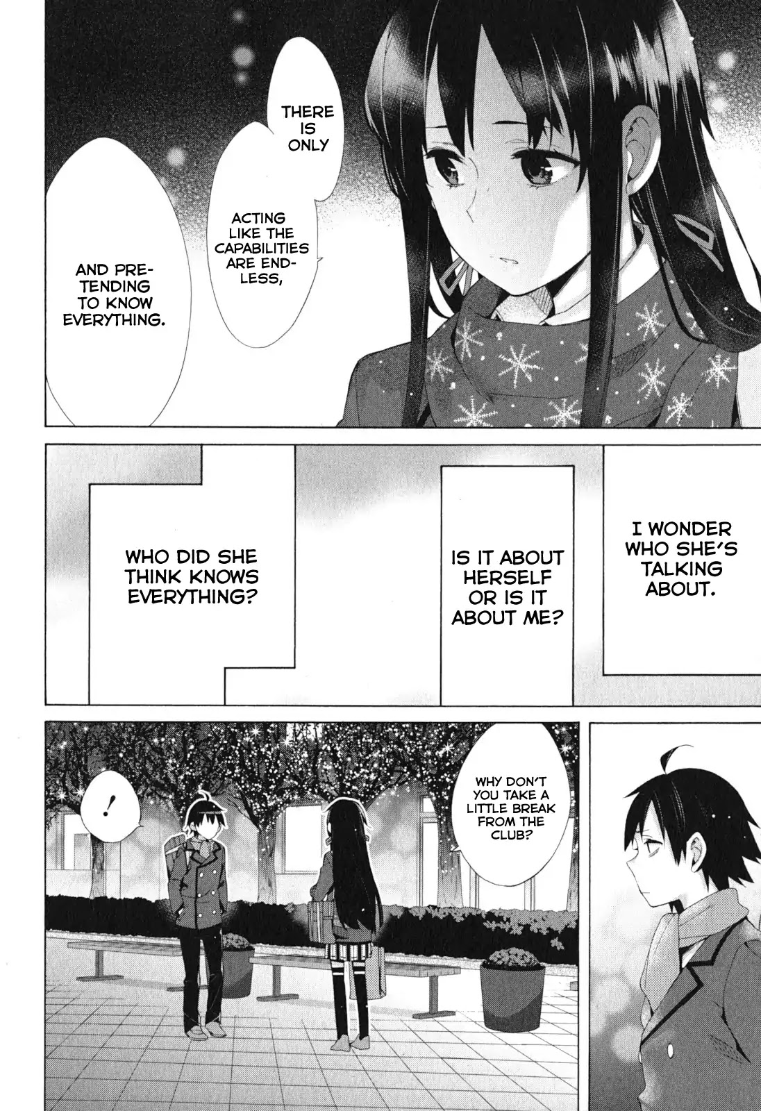 Yahari Ore no Seishun Rabukome wa Machigatte Iru. - Mougenroku Chapter 38 page 14 - Chapter 38