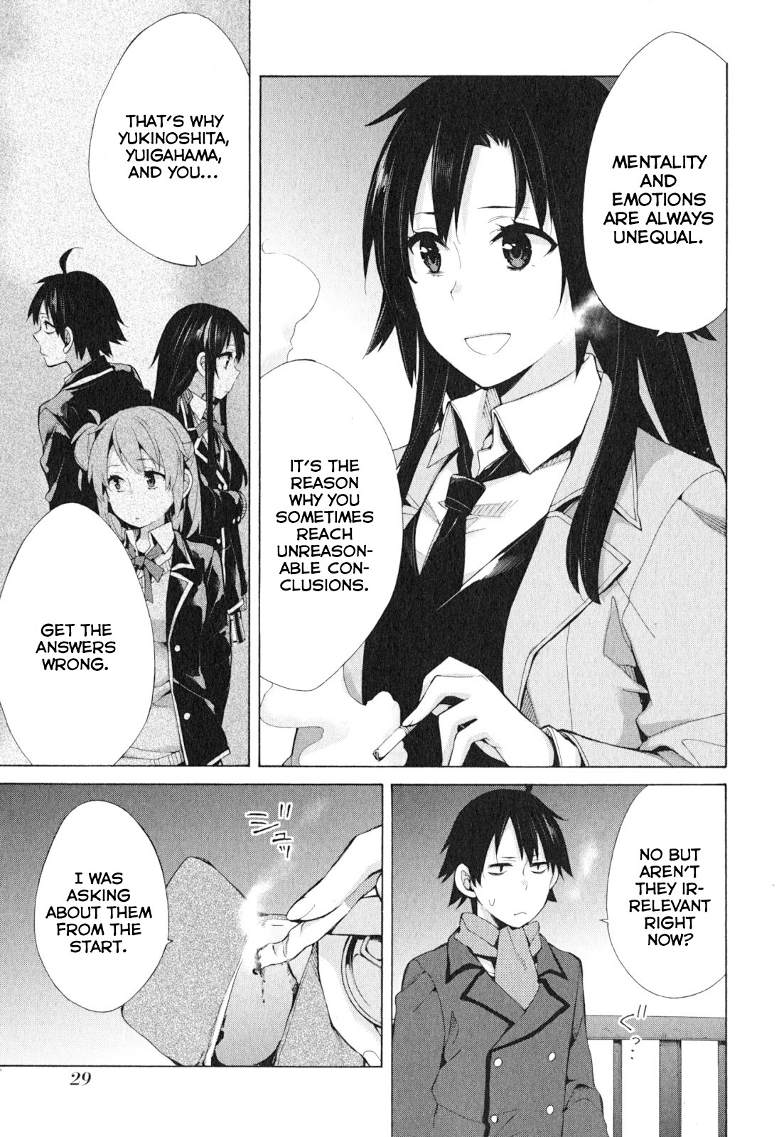 Yahari Ore no Seishun Rabukome wa Machigatte Iru. - Mougenroku Chapter 39 page 11 - Chapter 39