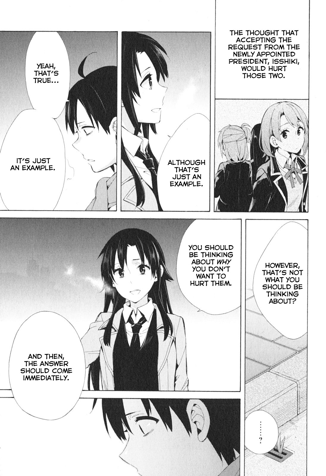 Yahari Ore no Seishun Rabukome wa Machigatte Iru. - Mougenroku Chapter 39 page 17 - Chapter 39