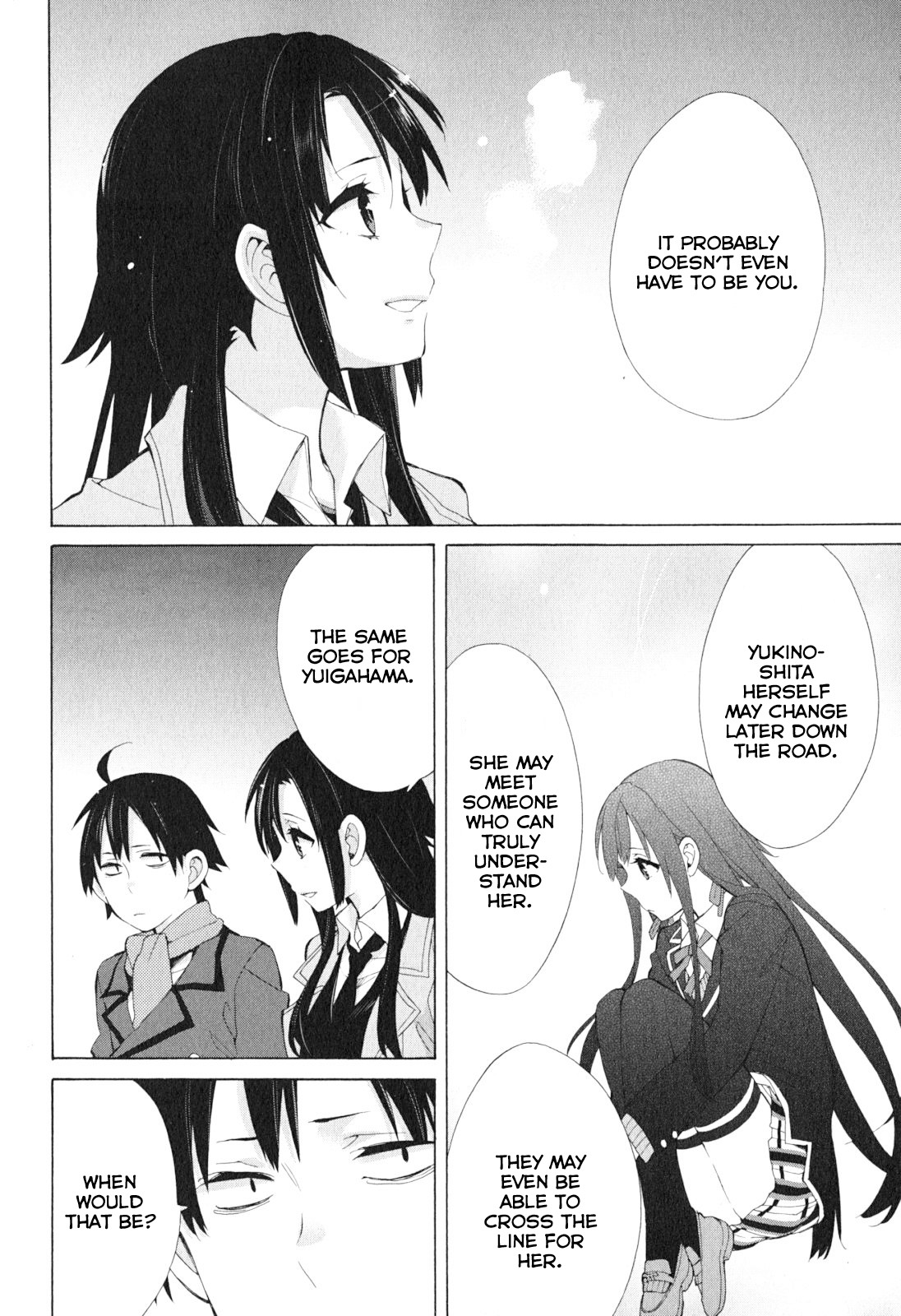Yahari Ore no Seishun Rabukome wa Machigatte Iru. - Mougenroku Chapter 39 page 22 - Chapter 39